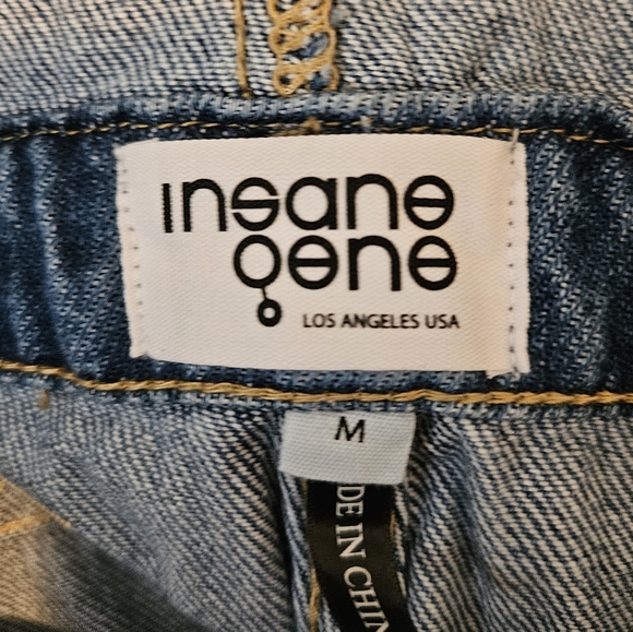 Insane Gene  Shortall Overalls Size M - Picture 4 of 4